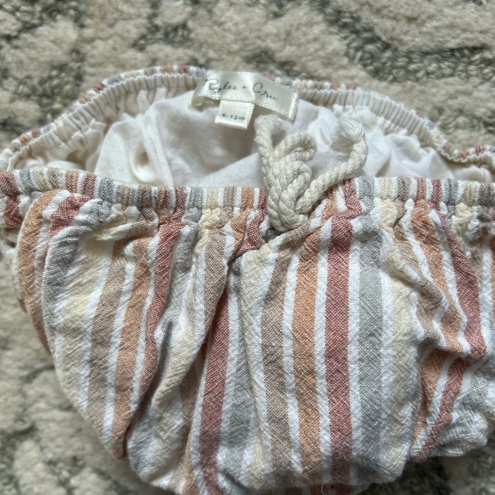 Rylee + Cru Multi Stripe Ruffle Set - Picture 6 of 6